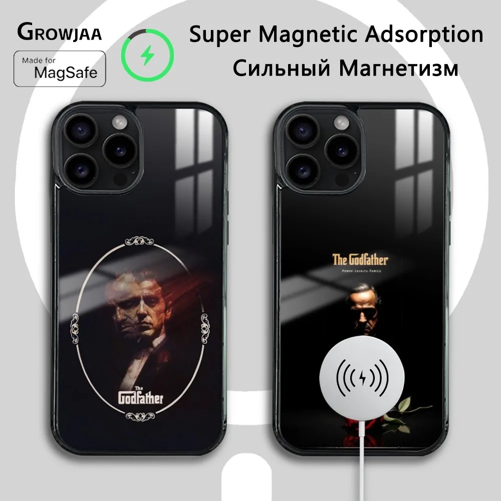 Чехол для телефона Movie The G-Godfather магнитный чехол iPhone 16 15 14 13 12 11 Pro Max Plus Mini Magsafe с