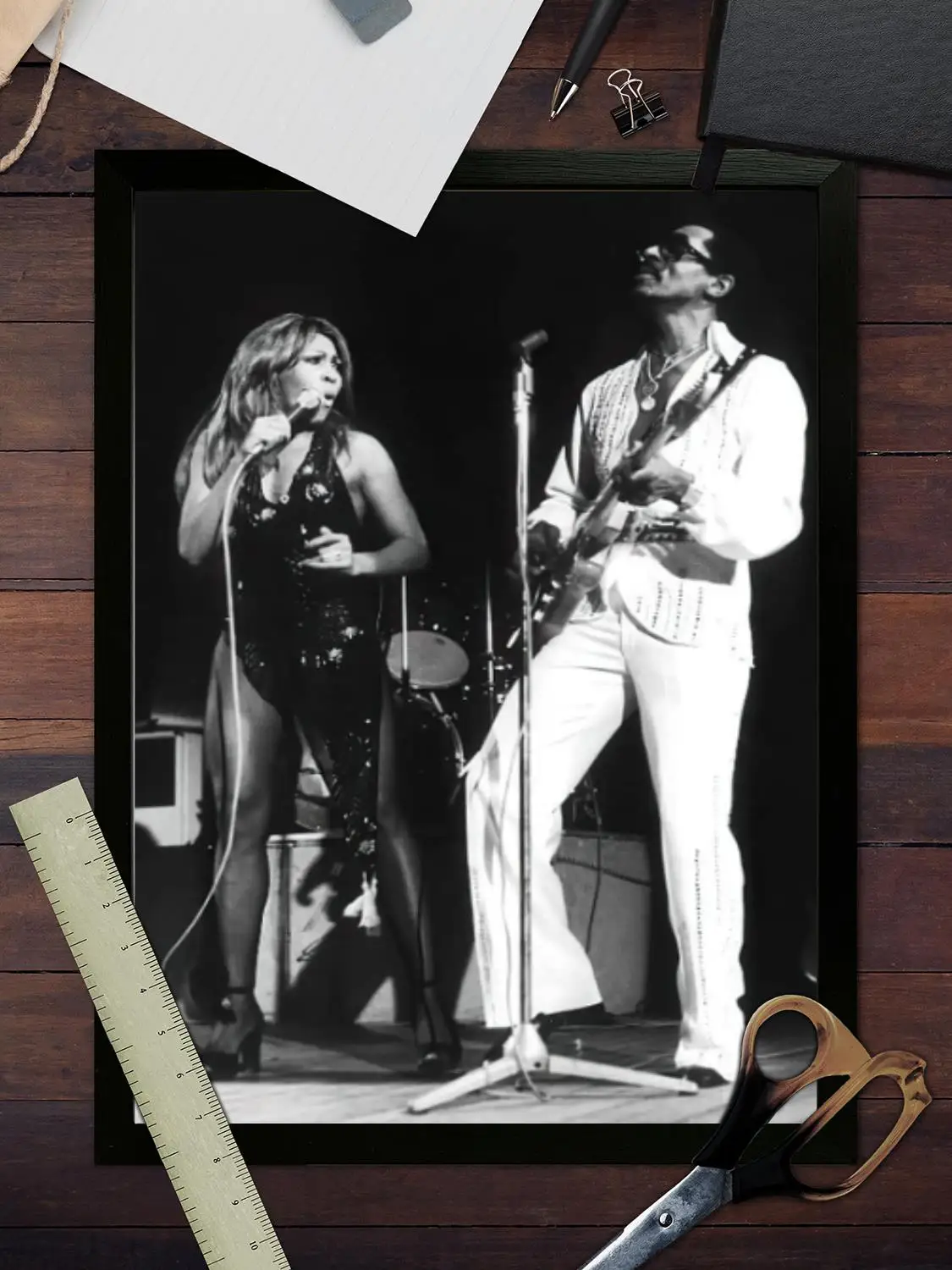 Ike Turner Холст Художественный постер и настенная художественная картина с принтом