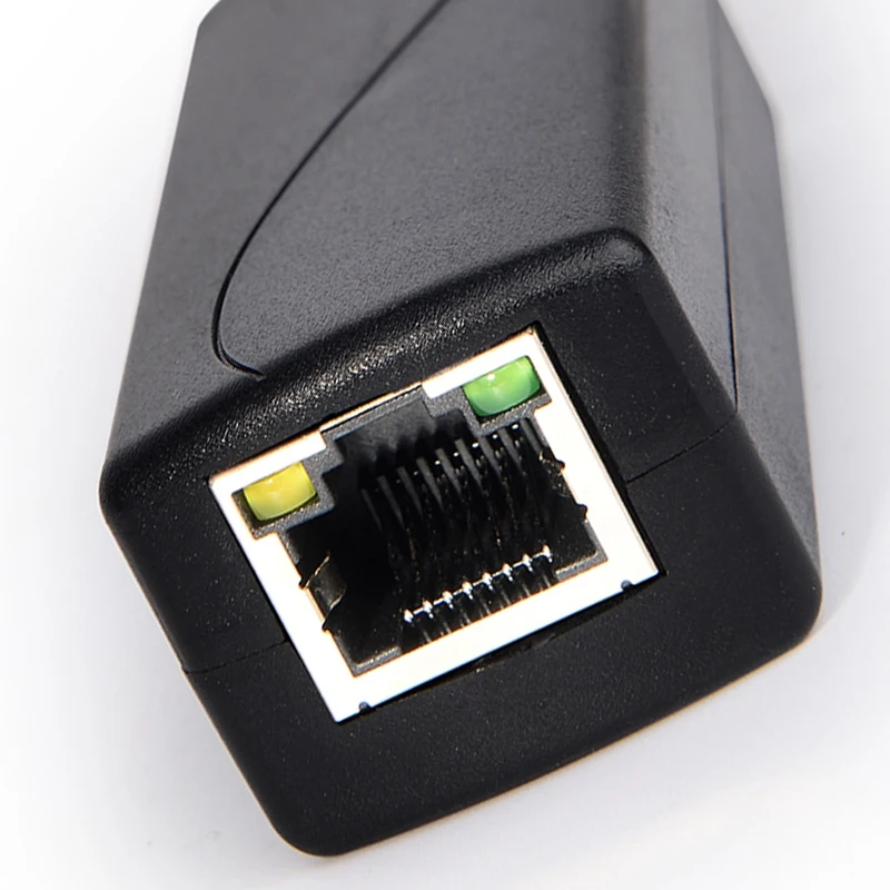 PS5712TG Gigabit Power Over Ethernet-сплиттер 10/100/1000 Мбит/с RJ45 Поддержка IEEE802.3 Af/At (30 Вт) PoE-сплиттер