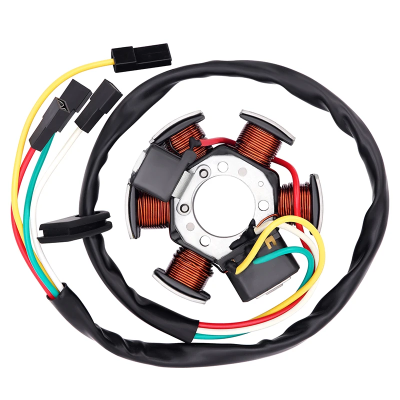 Фото Статор генератора для мотоциклов Yamaha DT50 R European TZR50 5WX-H1410-00-00 5WX-H1400-01-00, для Aprilia RS50 RX50 MX50 №3
