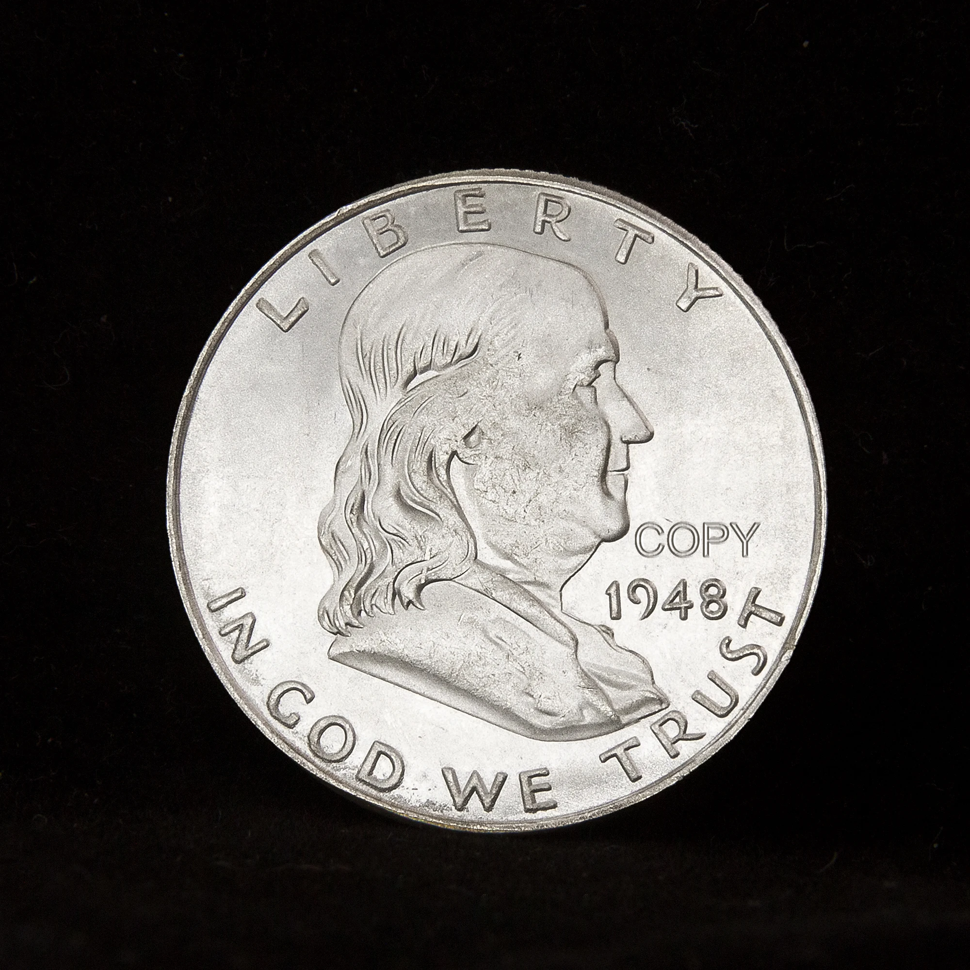 

Памятная серебрянная монета "Либерти Белл", 1948-1956 год