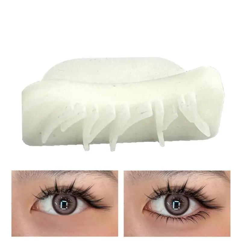

Eyelash Stamper Lower Eyelash Stamp False Eyelashes Eyeliner Silicone Hand Painting False Eyelashes Stamp Eyes Makeup Tool