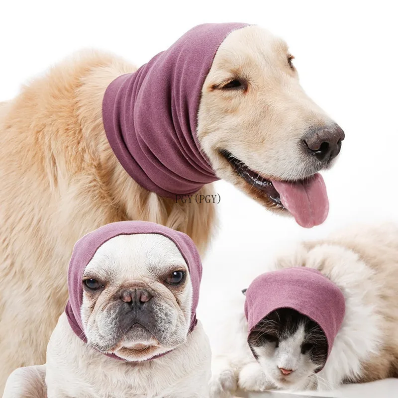 

Cat Hat Dog Beauty Earmuffs Noise-canceling Orphan Earmuffs High-elastic Soft Warm Decompression Pet Ear Cover Cap Hats Helmet