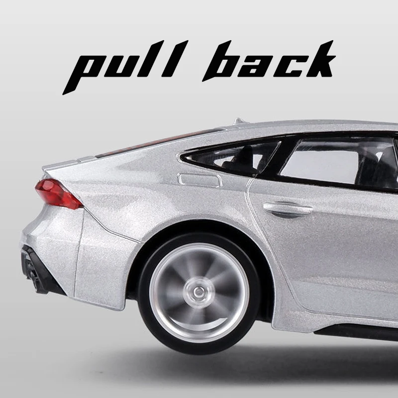 Модель автомобиля RS7 из сплава со звуком подарок ребенку на день рождения игрушка