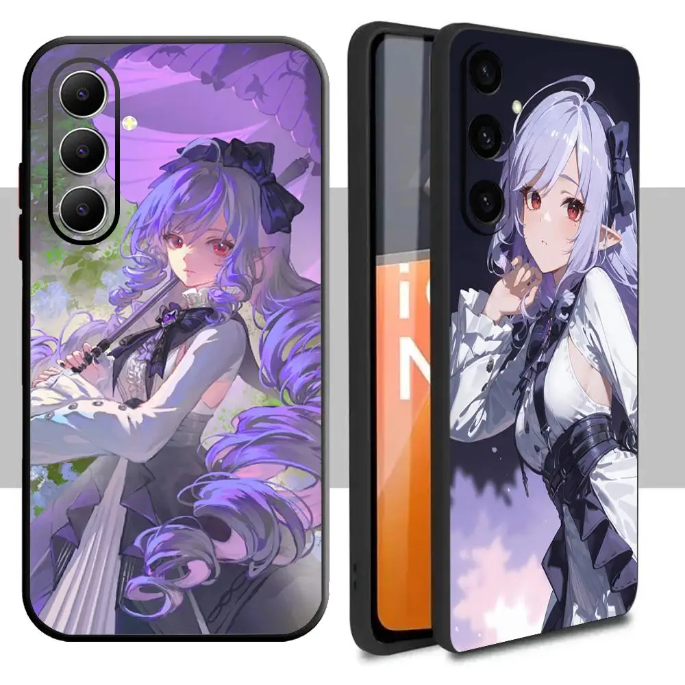 Фото Чехол для телефона Vivian Cool Game Girl Pattern для Samsung Galaxy S26 S25 S24 S23 S22 S21 Plus Ultra Note20, мягкий, черный №3