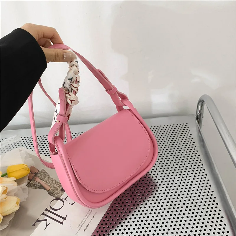 

2023 Summer Women'S Designer Underarm Handbag Pu Leather Crossbody Bags for Women Short Handle Luxury Brand Women'S Shoulder Bag