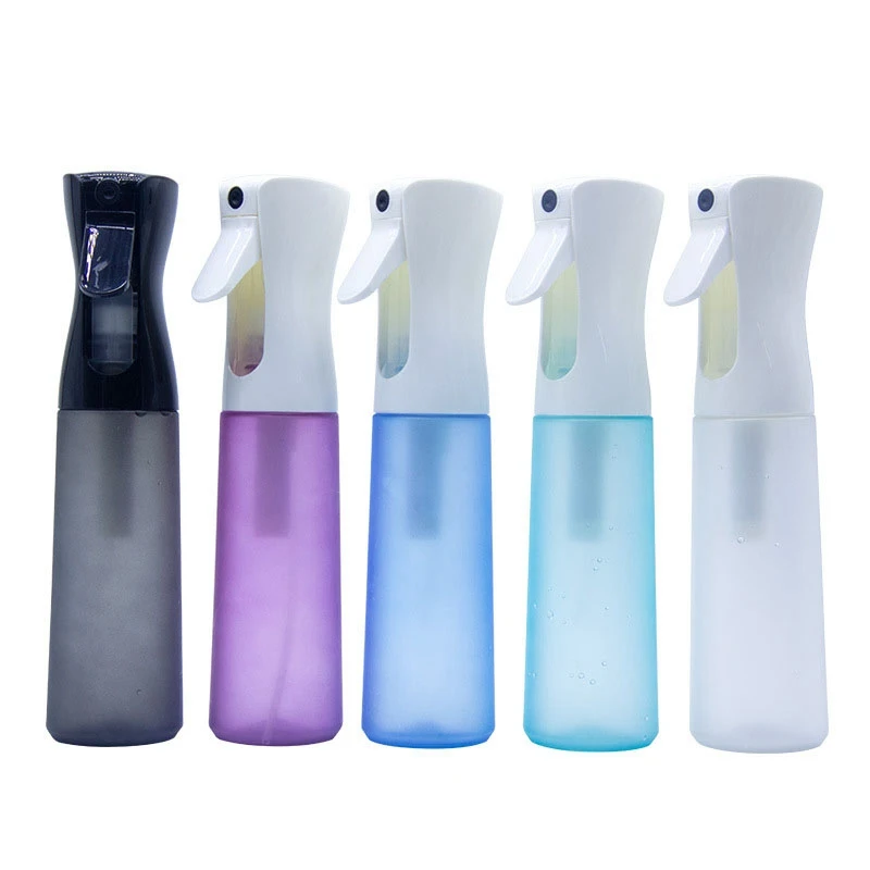 

300ML Frosted Spray Bottle High-Pressure Mist Watering For Hairstyling Cleaning&Skin Care Plant Bottle