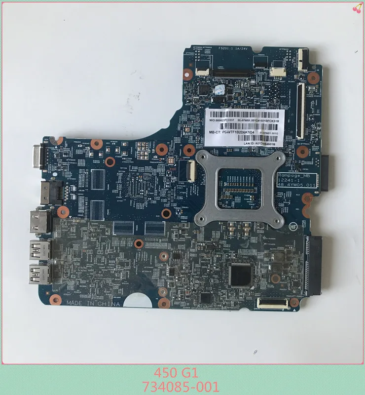 Материнская плата для ноутбука HP Probook 440 G1 450 материнская 734085-001 734085-501 12241-1 48. 4yw05. 011