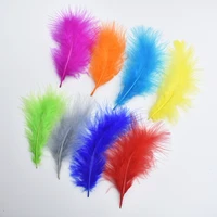 20pcslot marabou feather turkey feathers for decoration pheasant feathers for crafts white feathers for needlework plumas plume