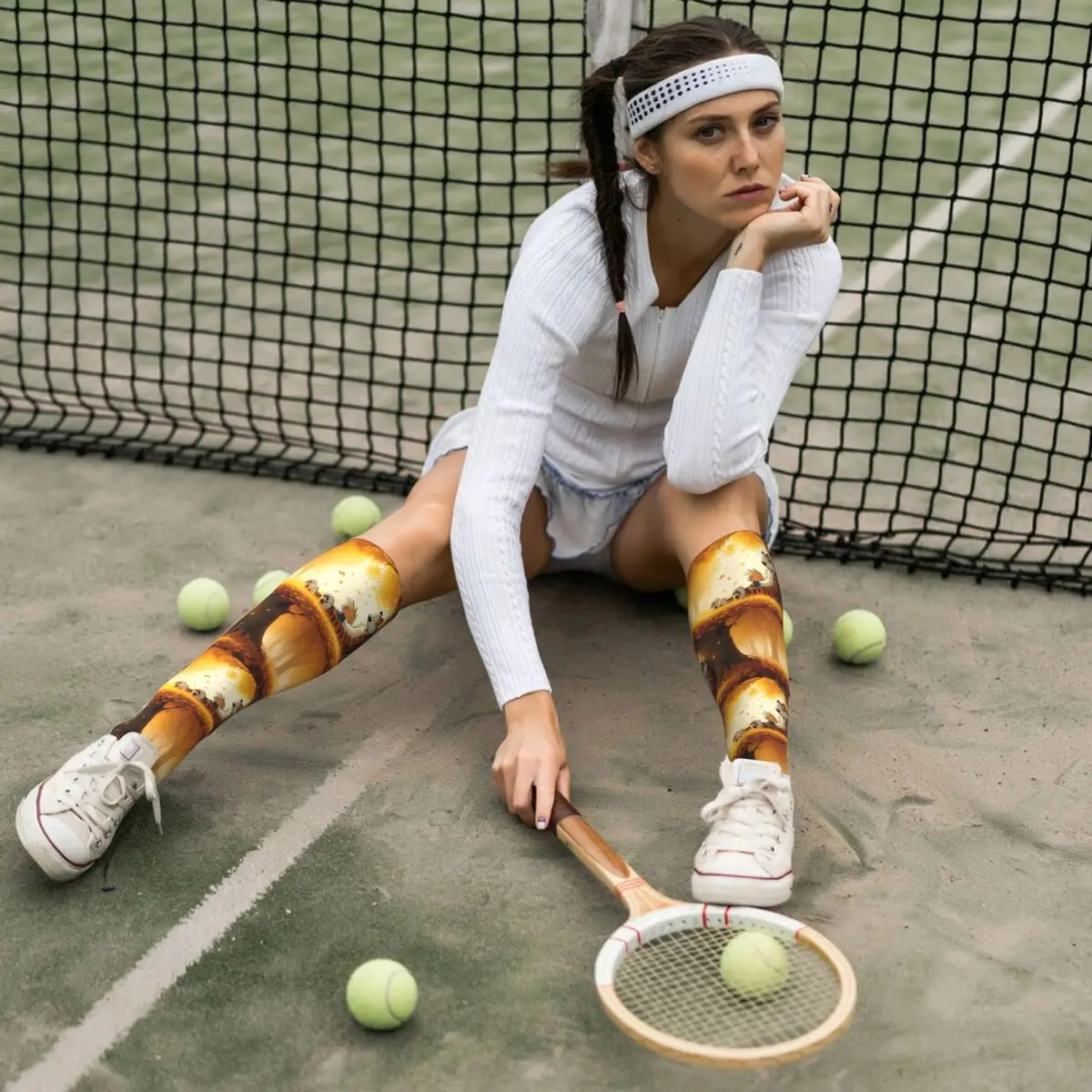 Классические носки Calvin Hobbes супер мягкие чулки в стиле Харадзюку всесезонные