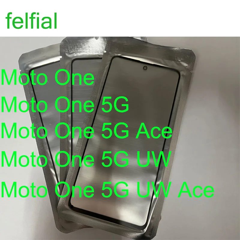 10 шт./партия переднее внешнее стекло для Motorola Moto ОСА