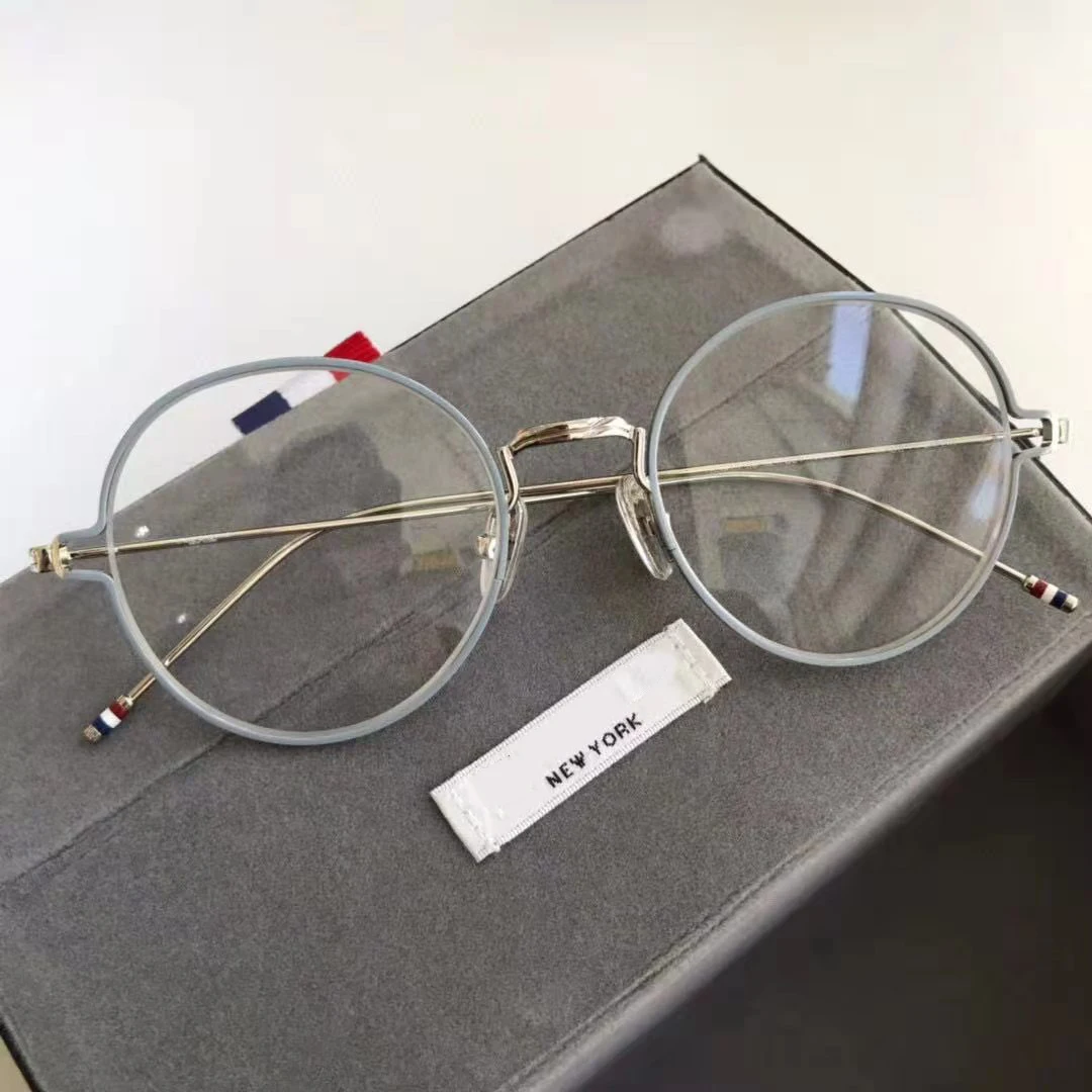 

Очки мужские Солнцезащитные круглые в титановой оправе TBX915