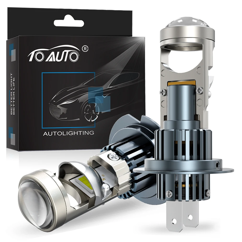 

H7 H11 Би-светодиодные фары Мини-объектив Canbus Прожектор Прожектор Линза 9005 HB3 9006 HB4 H8 H9 Автоматическая противотуманная фара Canbus 12 В 6000 К