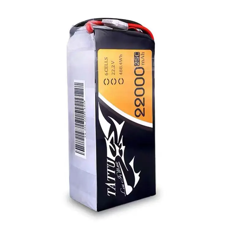 

High-capacity Lipo 22000mAh 25C 22.2V 6S Battery With XT90S AS150 Connector Plug For RC FPV Drone UAV Aircraft