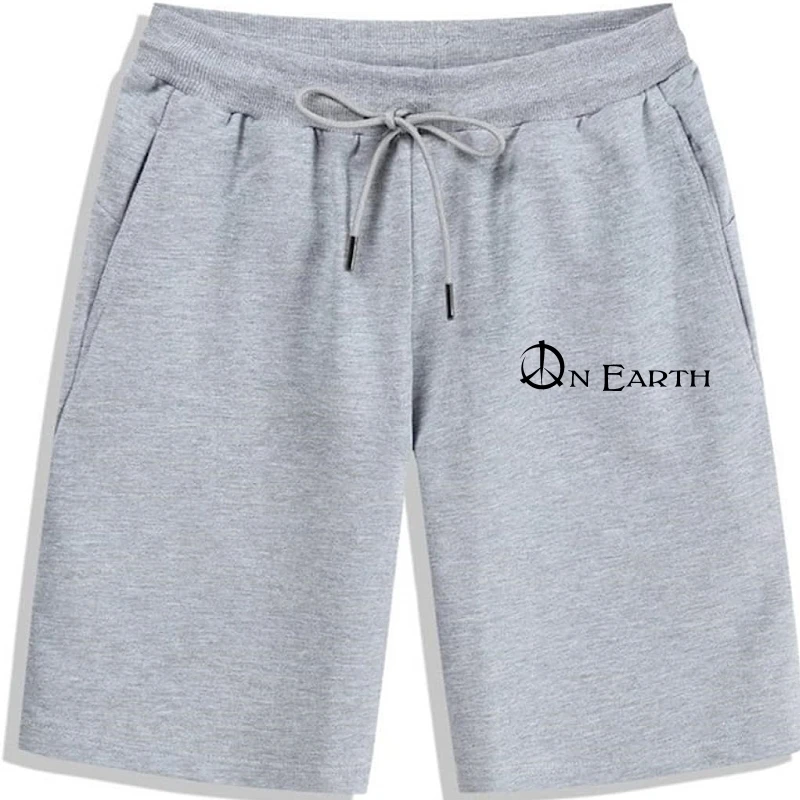 

Peace on earth pacifist Men's shorts screen printed Humanist men shorts Shorts man