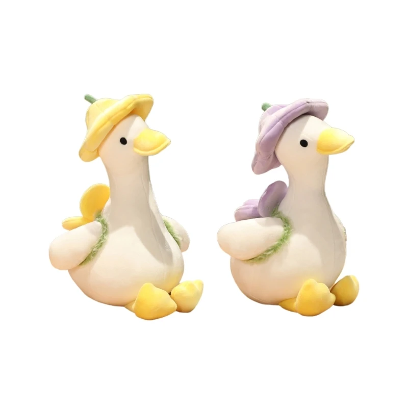 

Plush Duck Cute Soft Plushies Stuffed Animal 14/16inch Height Sleeping Aids Decorative Gifts for Teens Boys Girls