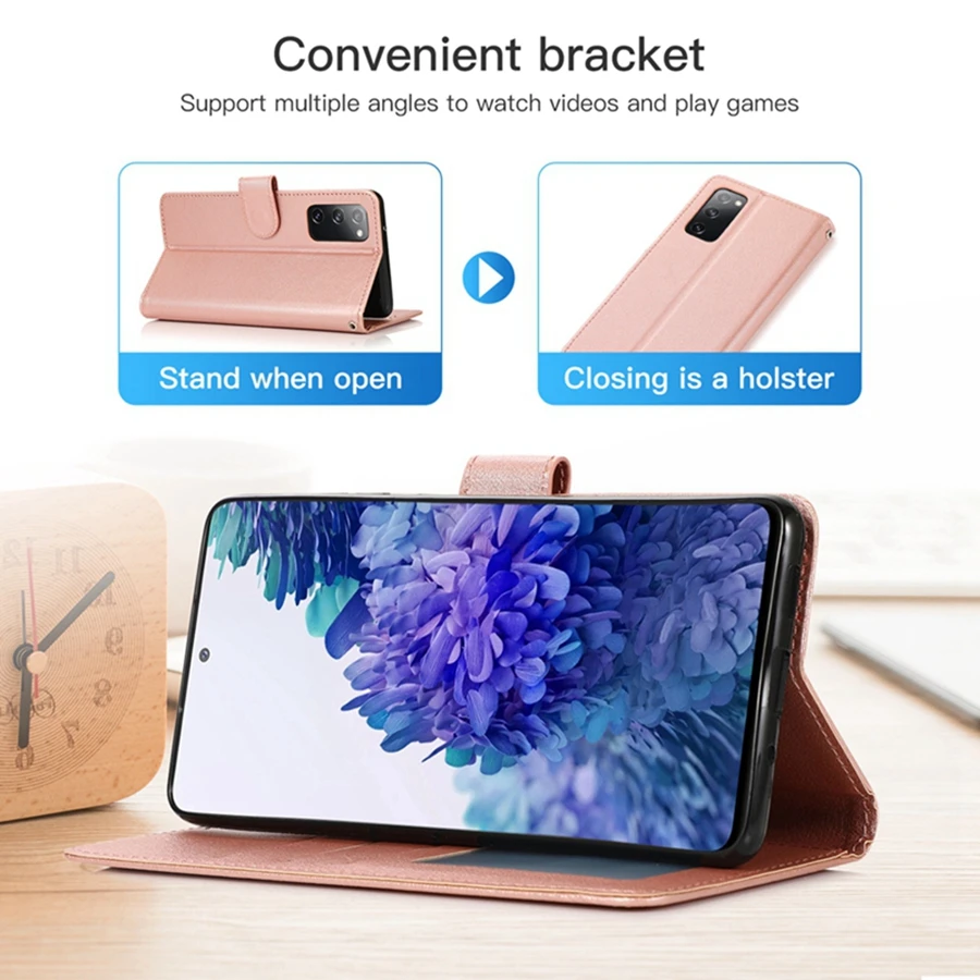 Wallet Flip Leather Case For Samsung Galaxy A01 Core A02s A03 A04 A04s A04e A10s A11 A12 A13 A14 A20s A20e A21s A22e A23e A23s