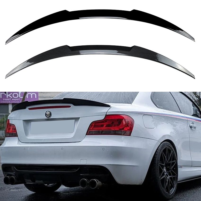 

For BMW Series 1 E82 E88 Coupe 2005-2011 Rear Top Spoiler Wing Exterior Modification