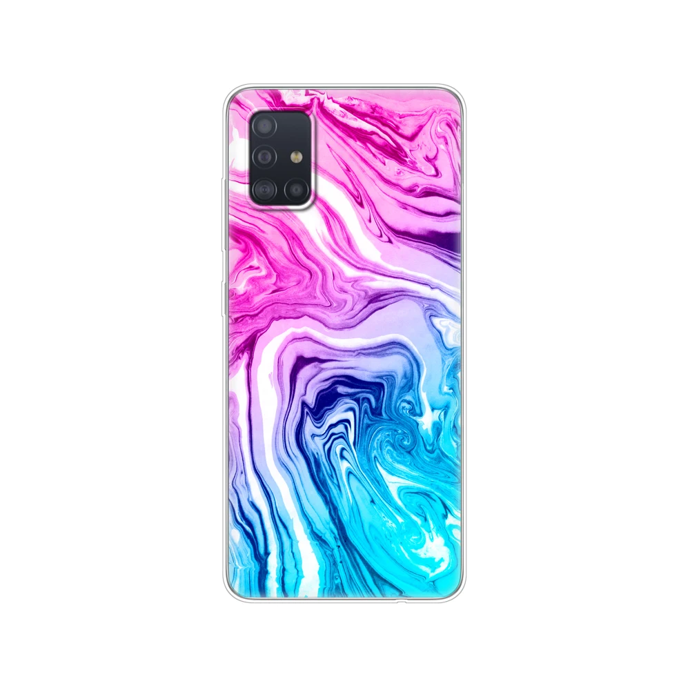 For Samsung Galaxy A51 Case Silicon Transparent Back Cover Phone Cases For Samsung A51 A515 Soft Case 6.5inch coque