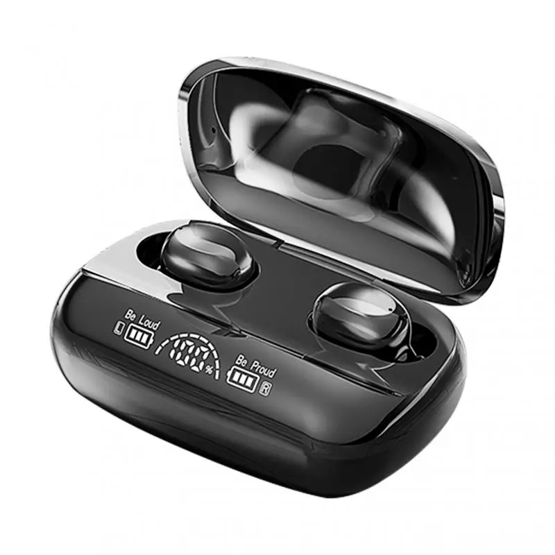 

Comfortable To Wear Earbud Earpiece Fashion Earphone Flagship Configuration Led Three True Digital Wireless Headset