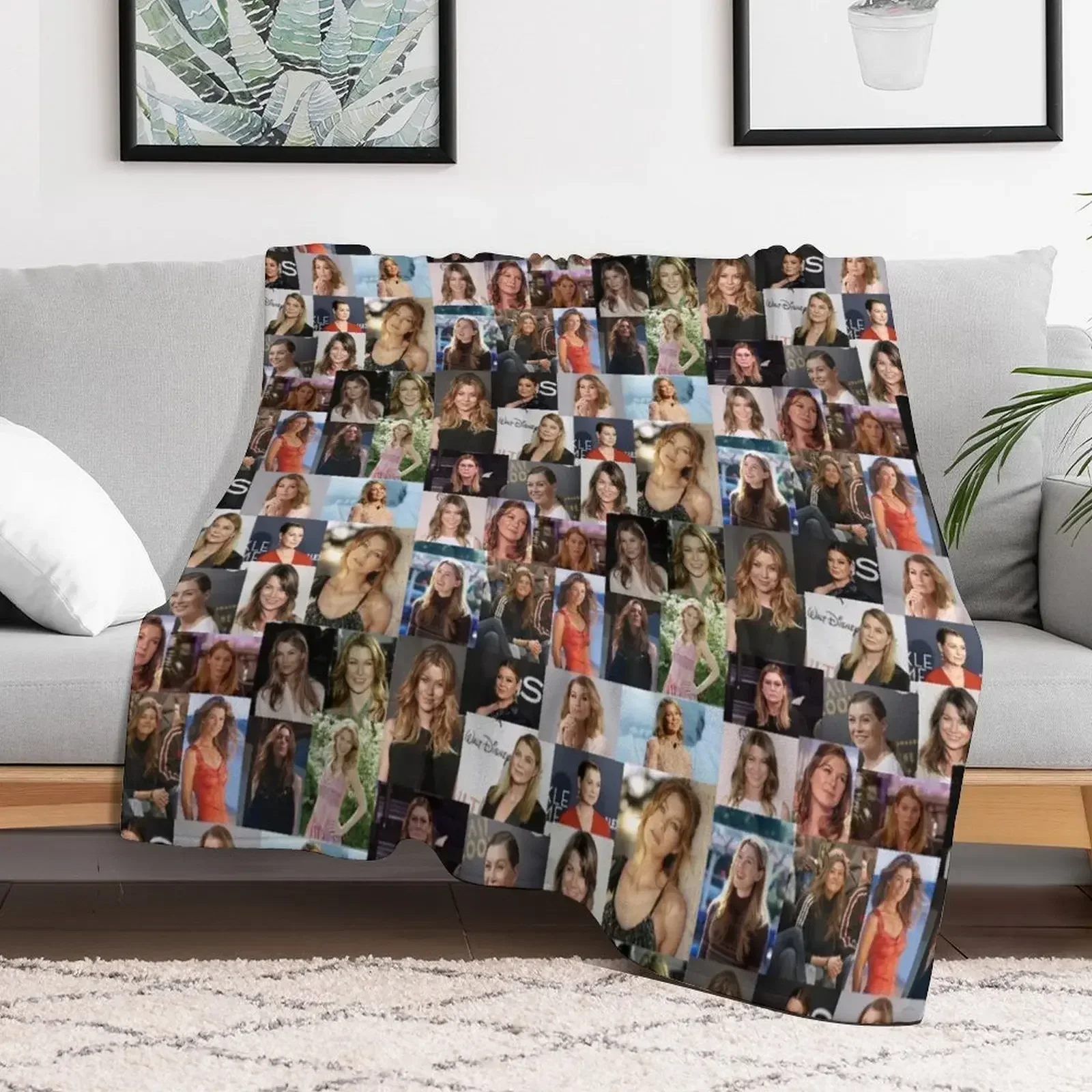 Пушистое одеяло Ellen Kathleen Pompeo