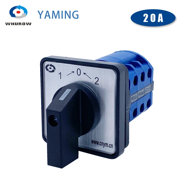 20A СБРОС универсальный переключатель конверсии LW26-20/3 секции мгновенного действия двойной мощности 380V двигатель Вперед реверсивный переключатель камеры