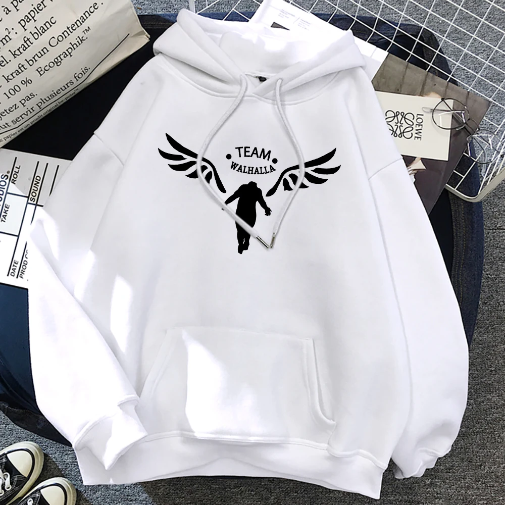 

tokyo revengers Walhalla emblem Streetwear Mens Crewneck Pollover Sweatshirt Loose Fitness Hoody Casual Pocket Warm Clothes Man