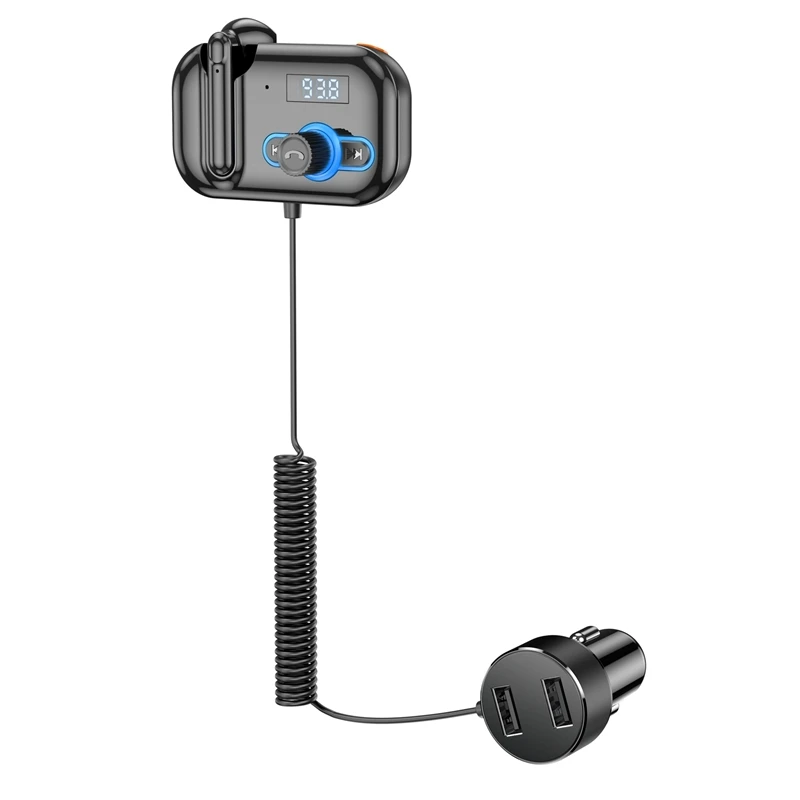 Bluetooth 5 0 гарнитура FM-передатчик автомобильный беспроводной радиоадаптер USB