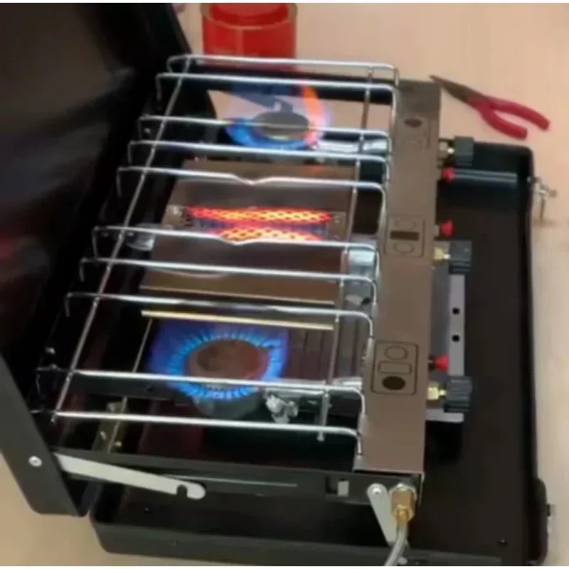 Регулируемое огненное зажигание бутановый газ бройлер складная газовая плита