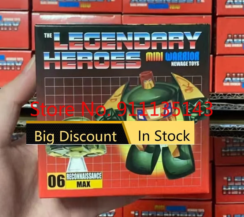 Игрушка-трансформер Newage Na, легендарные герои, мини-воин, H06, H6 Max, Космо, НЛО, 3 звезды, аниме, экшн-фигурка