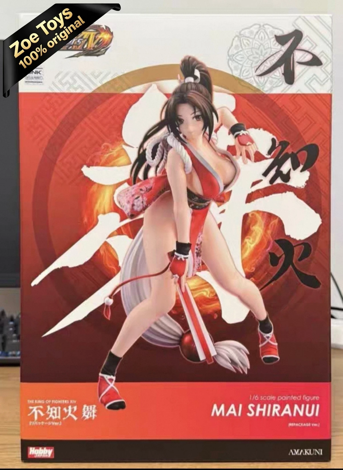 Фото Фигурка Mai Shiranui KOF XIV в масштабе 1/6, красная / фиолетовая версия 2P. Коллекционная фигурка Hobby JAPAN AMAKUNI King of Fighters Bishoujo в наличии №3