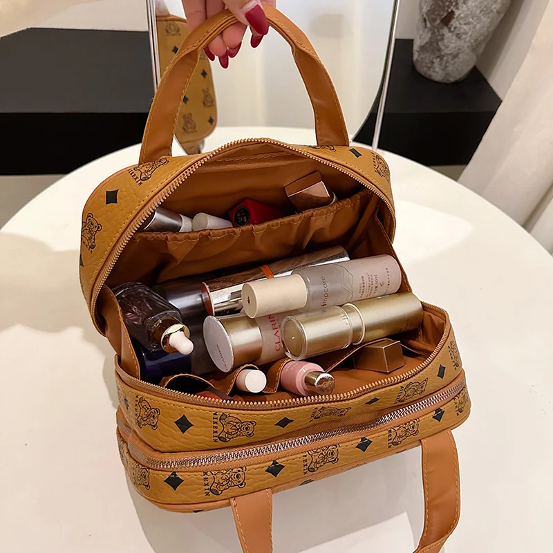 MUDUO 2024 твердая косметичка портативная стереосумка для туалетных принадлежностей