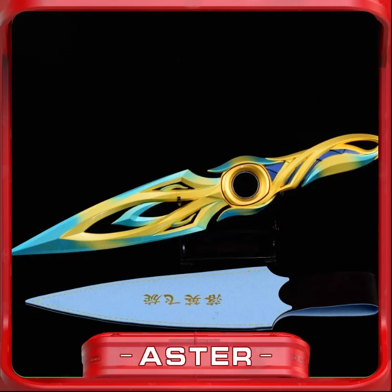 30 см Valorant Weapon Mystbloom Kunai игровая периферия металлический меч Melee самурайский модель