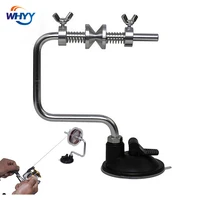 whyy hot portable aluminum fishing line winder reel spool spooler system tackle tool suction cup
