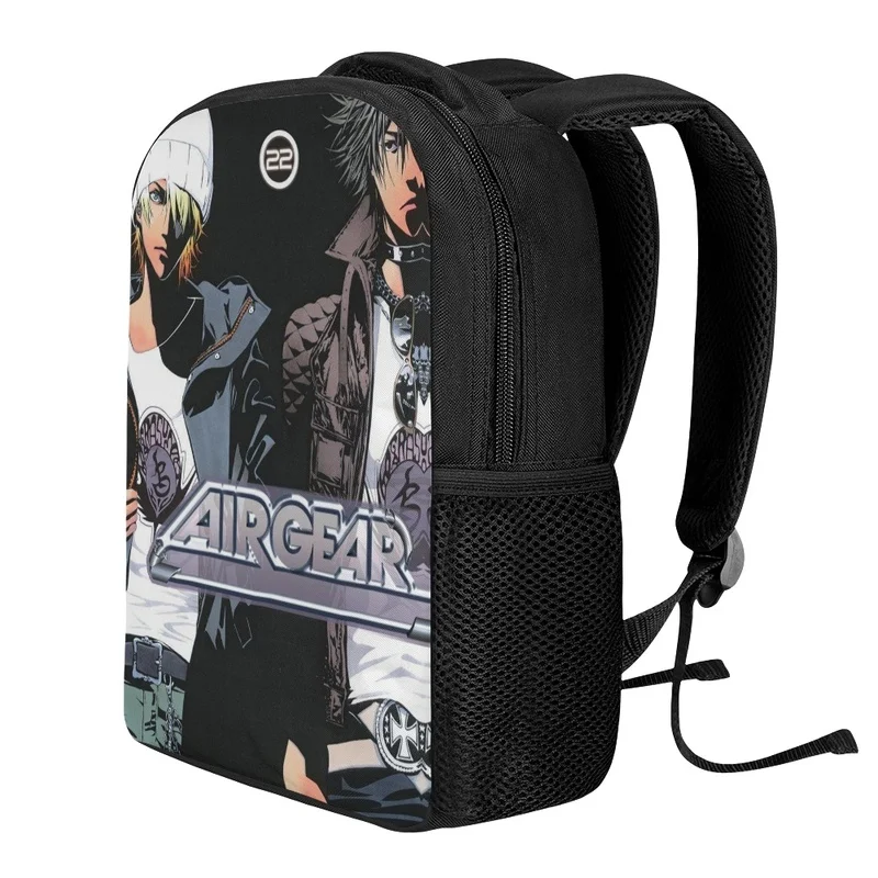 Twoheartsgirl Air Gear Cartoon Printing School Bags Kids Boy Girl Backpacks Pencilcase Set Children Mini Bookbags Mochia Escolar