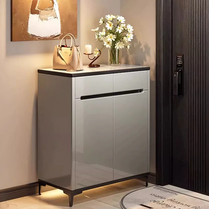 

European Vertical Shoe Cabinets Modern Dust Proof Boots Door Shoe Cabinets Man Nordic Szafki Na Buty Entrance Hall Furniture