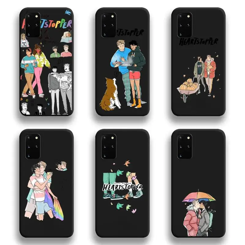 

Heartstopper Phone Case For Samsung Galaxy S21 Plus Ultra S20 FE M11 S8 S9 plus S10 5G lite 2020