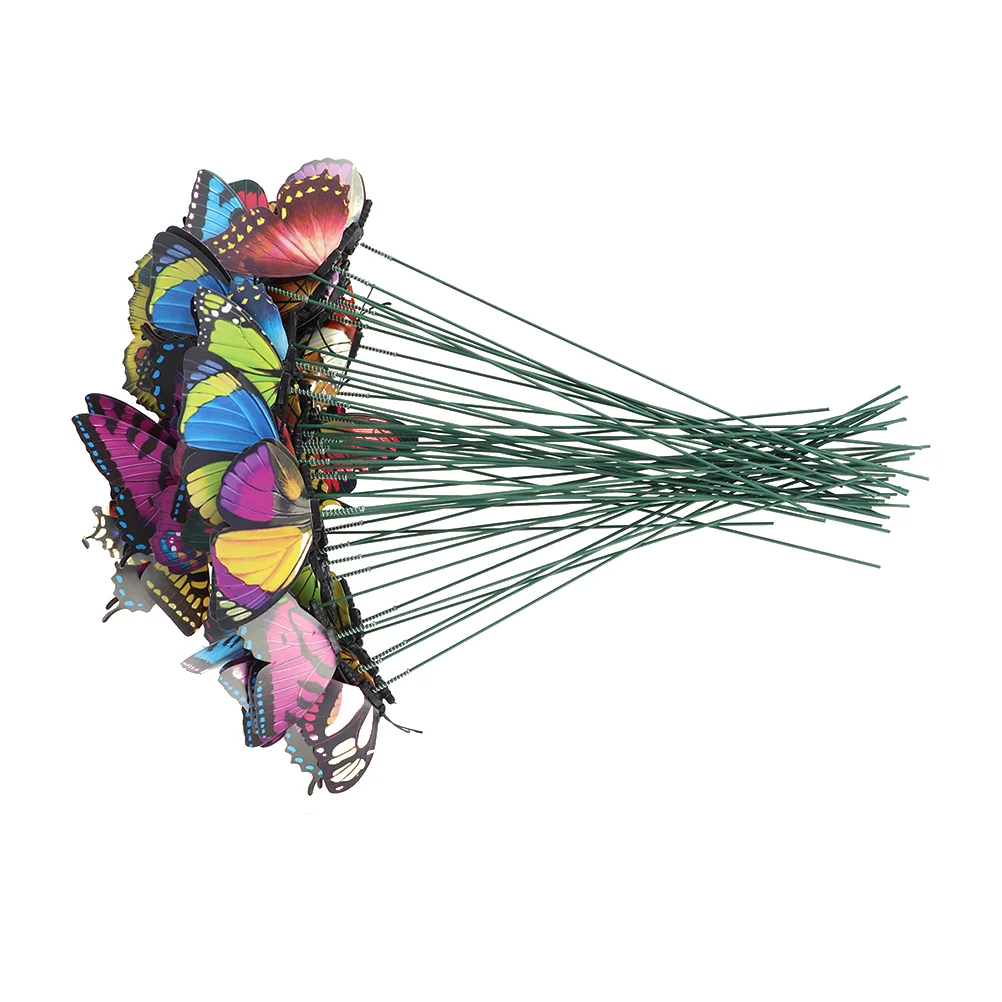 

50 шт. уличная коробка для растений, зеленые украшения, цветочный горшок, ваза, декоративная статуэтка садоводческий бонсай