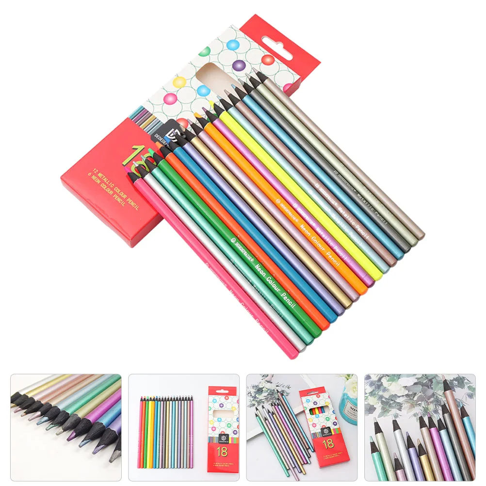 

Pencil Colored Coloring Sketching Colorkids Supplies Watercolor Shadingmetallic Artist School Professional Drawing Presharpened