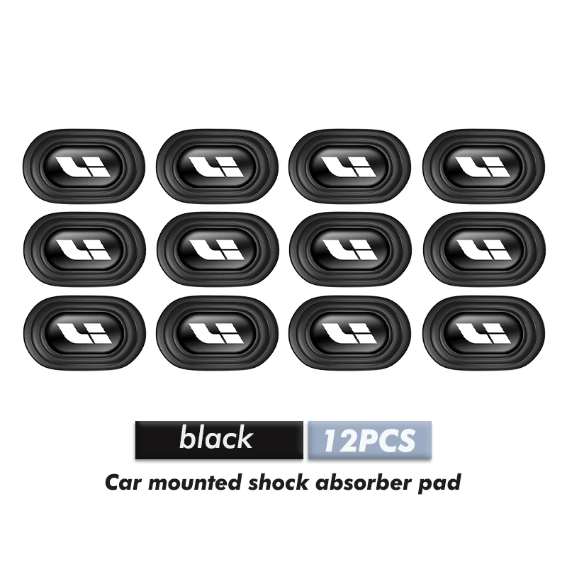 

12 шт. Автомобильная силиконовая уплотнительная прокладка звукоизоляция Бесшумная прокладка для ведущих идеальных литий-ионных автомобилей Lixiang One L7 L8 L9 L9 Max L6