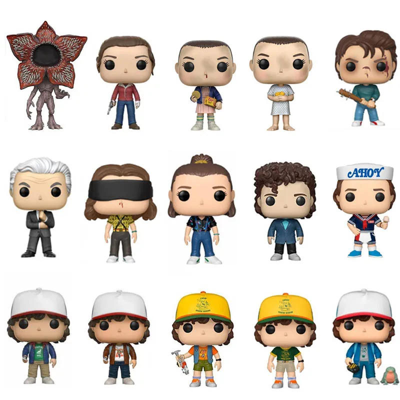 

Bandai Stranger Things Character Steve Ornaments Model Dolls One Pieces Action Figure Demon Slayer Dolls Toys Xmas Gifts Kids
