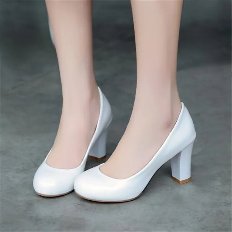 Female Pumps Nude Shallow Mouth Women Shoes Fashion Office Work Wedding Party Shoes Ladies High Heels Woman High Quality 31-47