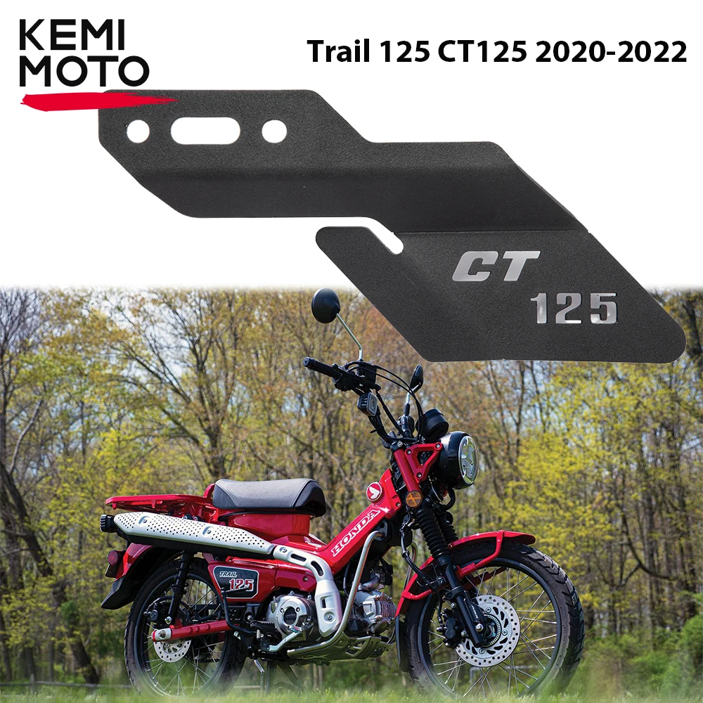 

For Honda Trail 125 CT125 2020-2022 Motorcycle Sprocket Protection Chain Guard Cover Moto Equipments KEMiMOTO Parts 2021