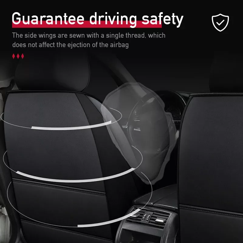 

Luxury Car Seat Cushion PU Leather Car Seat Covers Universal Auto Protector Pad for 5-Seat Automobile Car Accessories