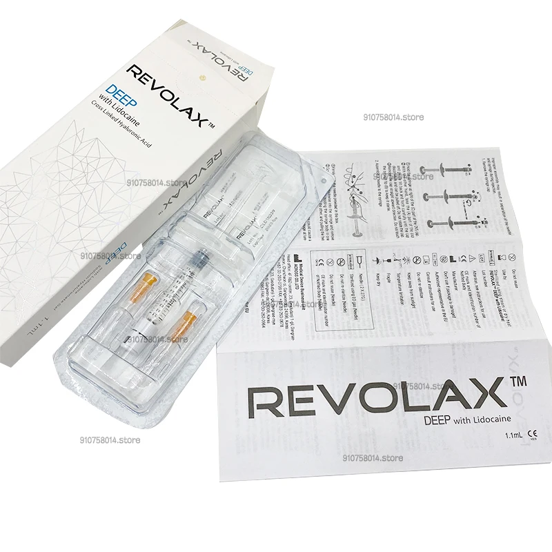 

1pcs REVOLAX 1.1ml Lip Hyaluronic Acid lip injection lip filler HA cross-linked hyaluronic acid Beauty Anti-wrinkle