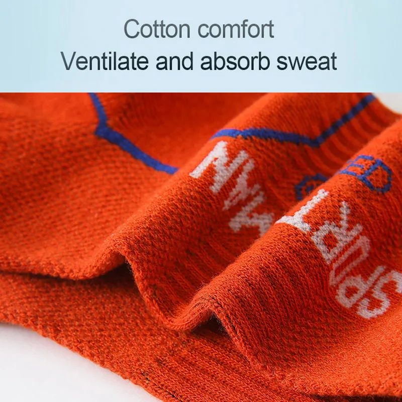 6 Pairs High Quality Socks Men's Summer Man Short Socks Breathable Ankle Socks Cotton Sports Socks Black Thin Cut Run Men Socks