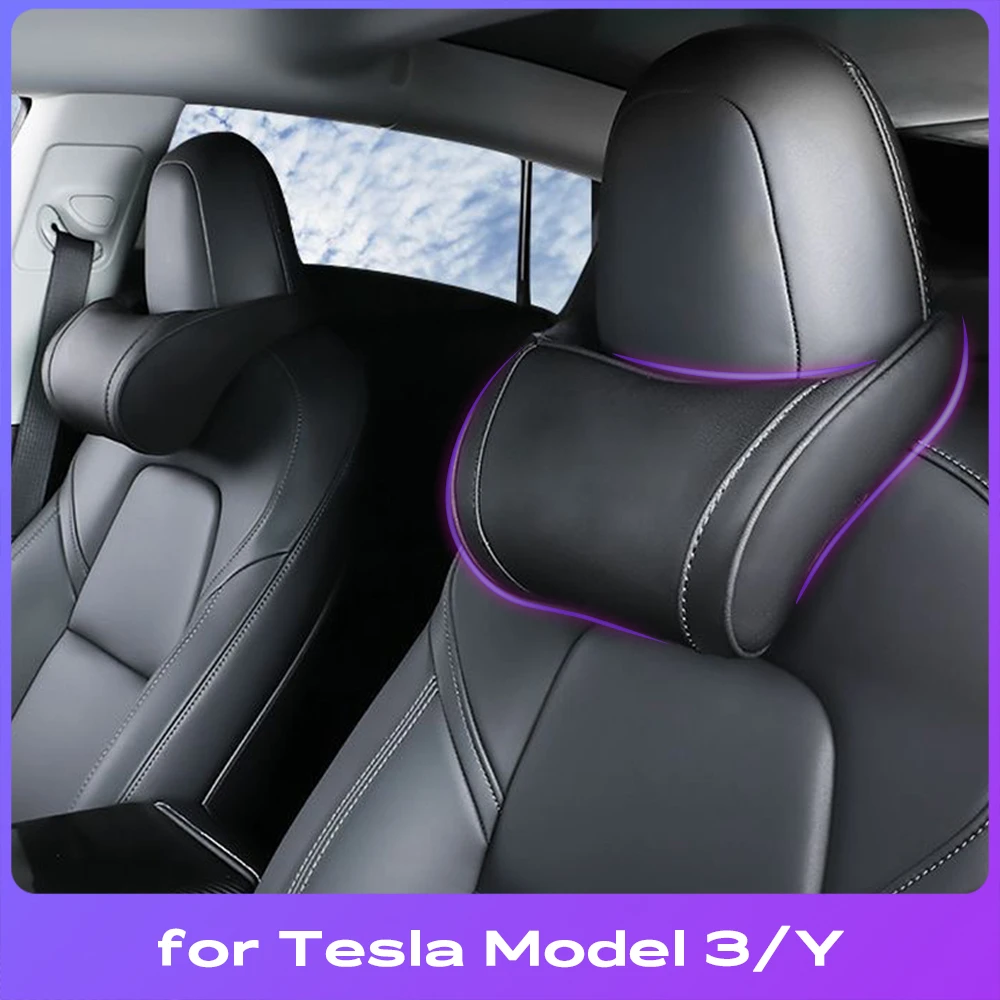 

Подушка под шею для Tesla Model 3 Y X S, подушка на подголовник, автомобильное сиденье, подставка под шею, автомобильное сиденье, аксессуары для модели Y