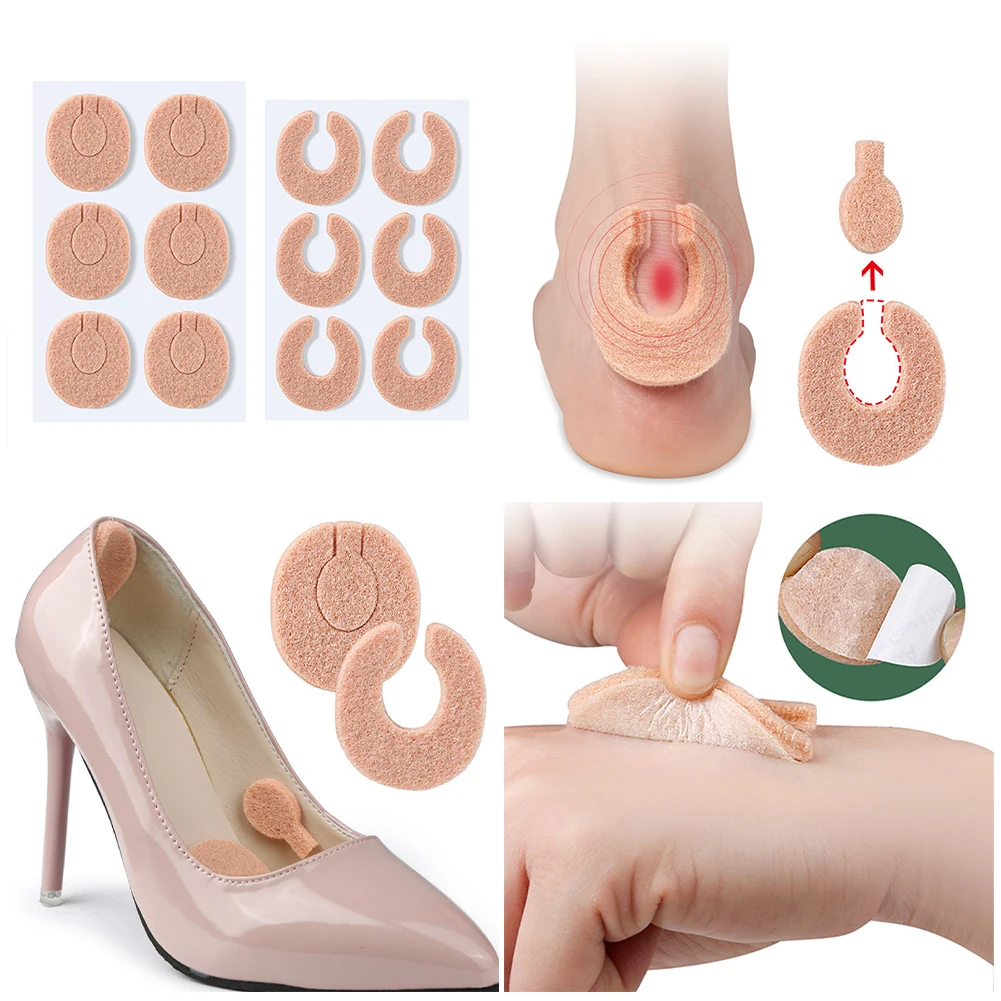 Felt Callus Pads Metatarsal Foot Pad Pain Relief Keep Calluses From Rubbing Forefoot Support Self-Adhesive Foam Foot Cushion