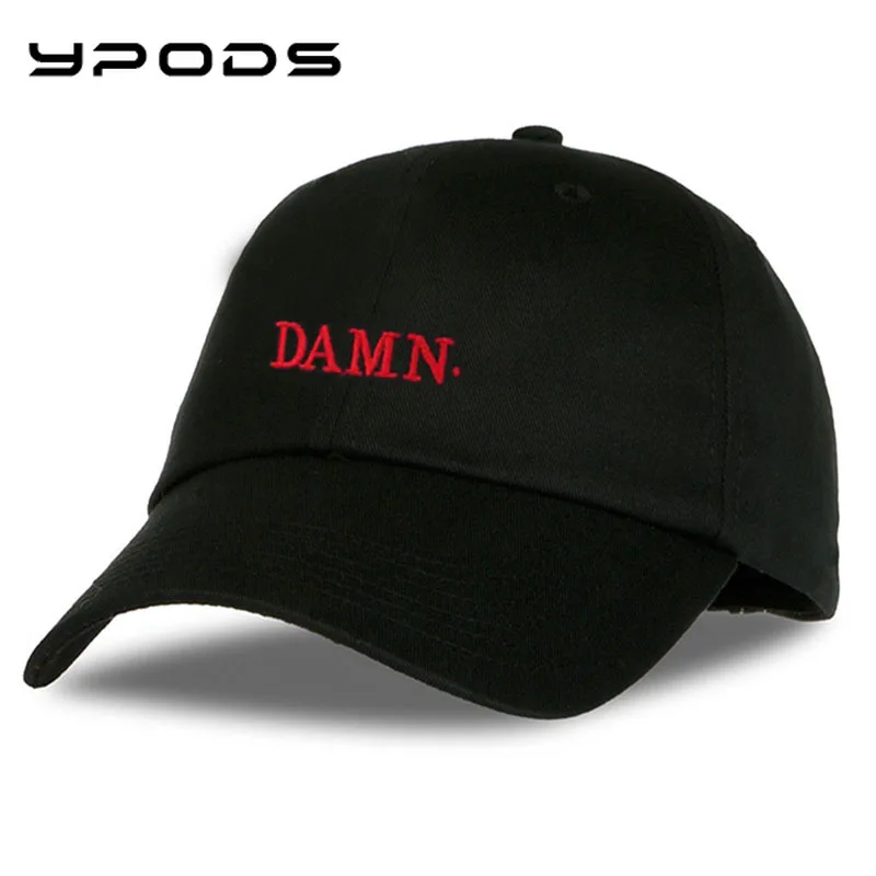 

Slang DAMN HAT Cap Trendy Bay Rim Baseball Cap Cotton