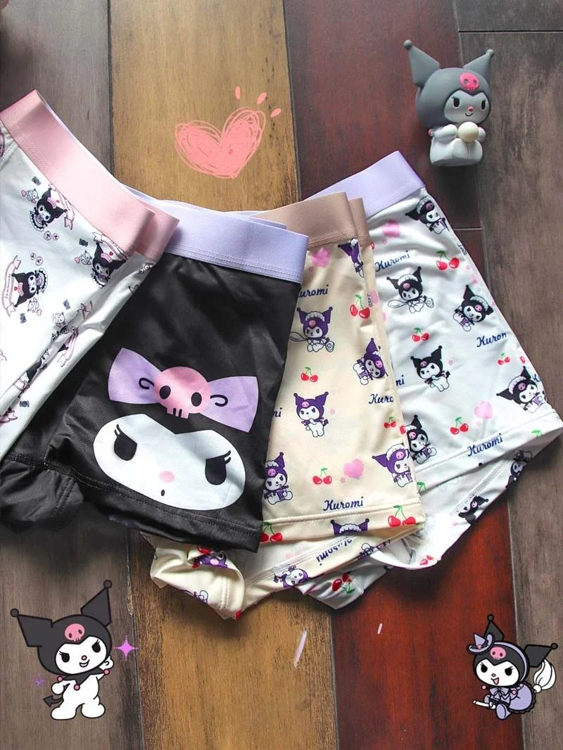 Милое нижнее белье для мальчиков Hellokit Cat забавные модные персональные розовые